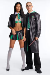 Spellbound Stud 4 Piece Costume Set - Black/Green