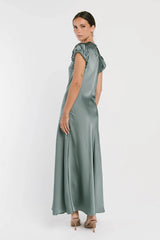 Ellianna Maxi Dress in Teal