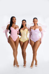Garden Goddess 4 Piece Costume Set - Pink