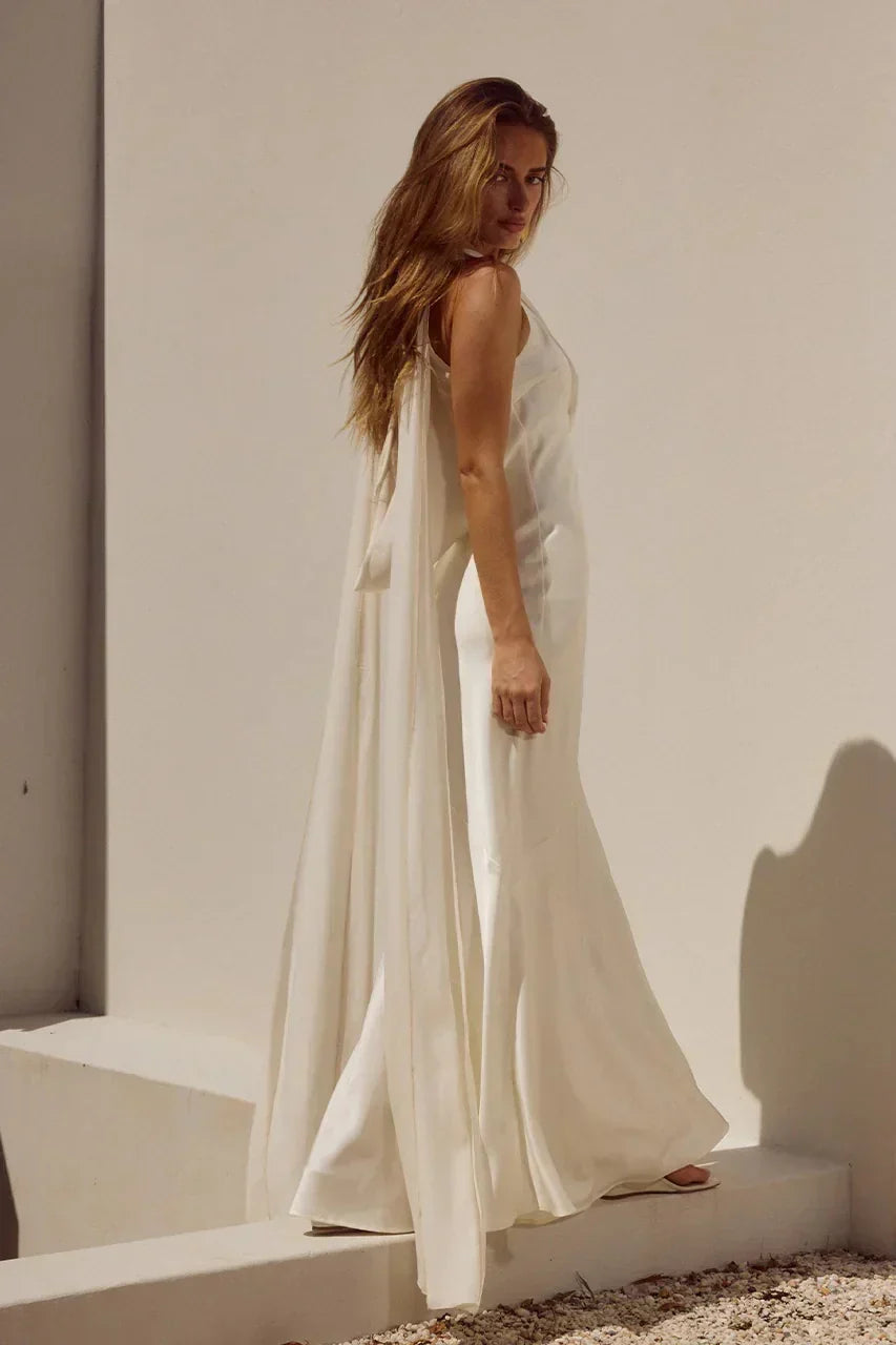 Gabriella Cowl Neck Maxi Dress
