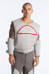 Shark Attack 4 Piece Costume Set - Grey