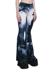 Spooky Sanctuary Flare Pants
