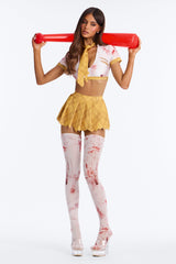 Brains and Beauty 5 Piece Costume Set - Yellow/combo