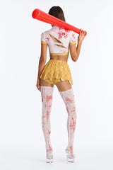 Brains and Beauty 5 Piece Costume Set - Yellow/combo