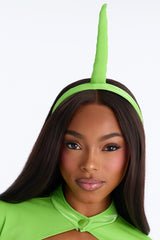 Flirty Green 4 Piece Costume Set - Green