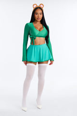 Theodore's Daydream 5 Piece Costume Set - Green/combo