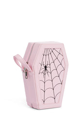 Woefully Webbed Coffin Makeup Bag