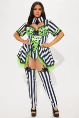 Bug Babe 2 Piece Costume Set - Black/White