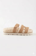 Adelene Sherpa Lined H-Strap Sandal