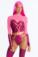 Hot Like Lava 4 Piece Costume Set - Pink