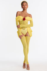 Fairytale Bombshell Princess 6 Piece Costume Set - Yellow