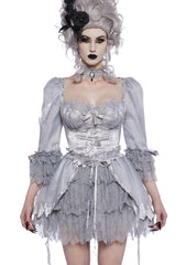 Cake Queen Costume and Wig Set - Ghost