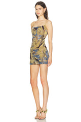 Bebe Dress In Wild Dahlia