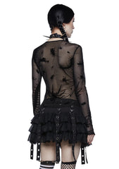 Spider's Lair Mesh Top