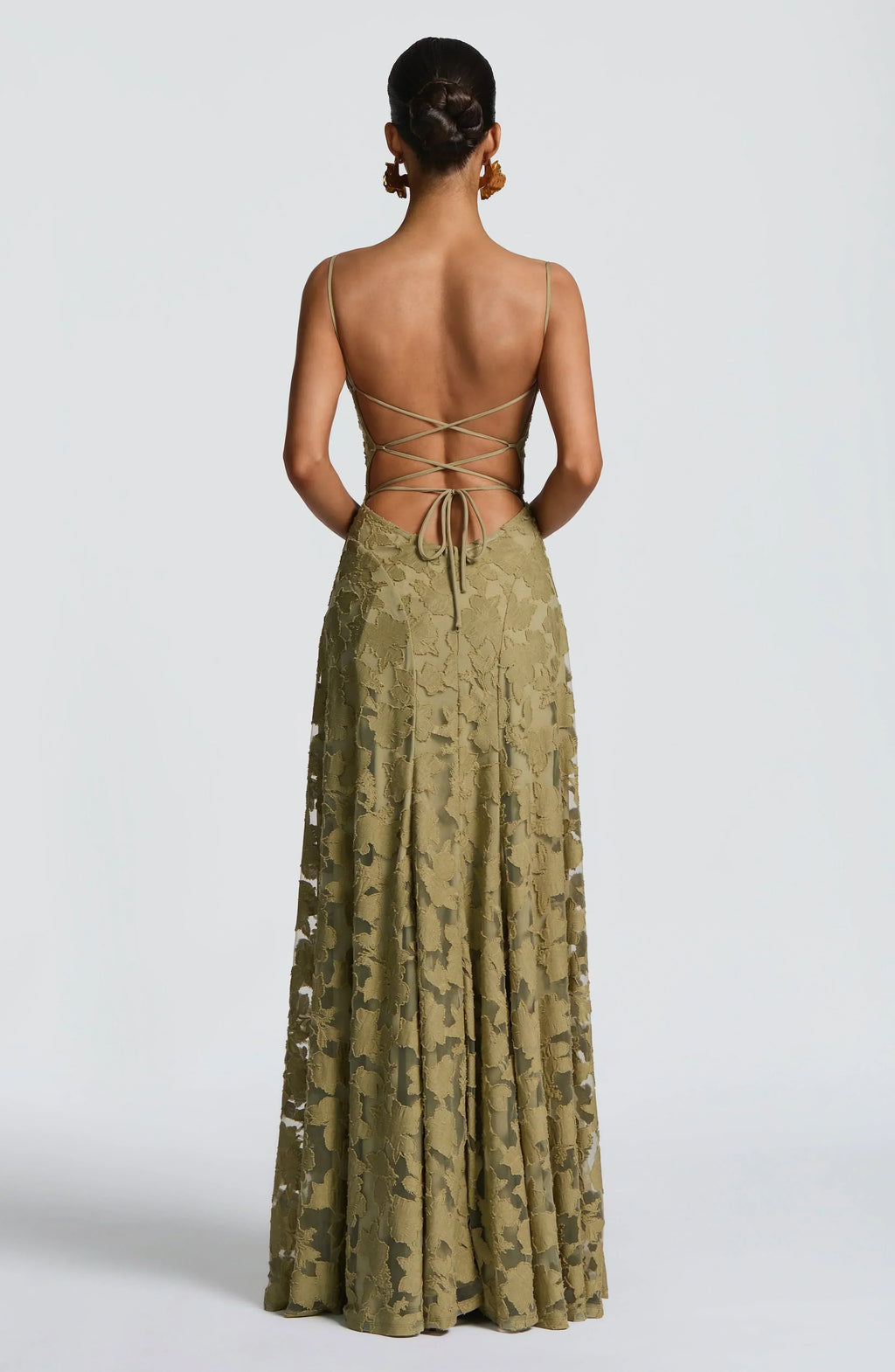 Aveline | Elegant Lace Corset Maxi Dress - Glamorous Evening Gown