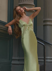 Winona Night Slip Dress - Green