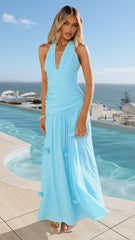 Tiana Maxi Dress - Blue