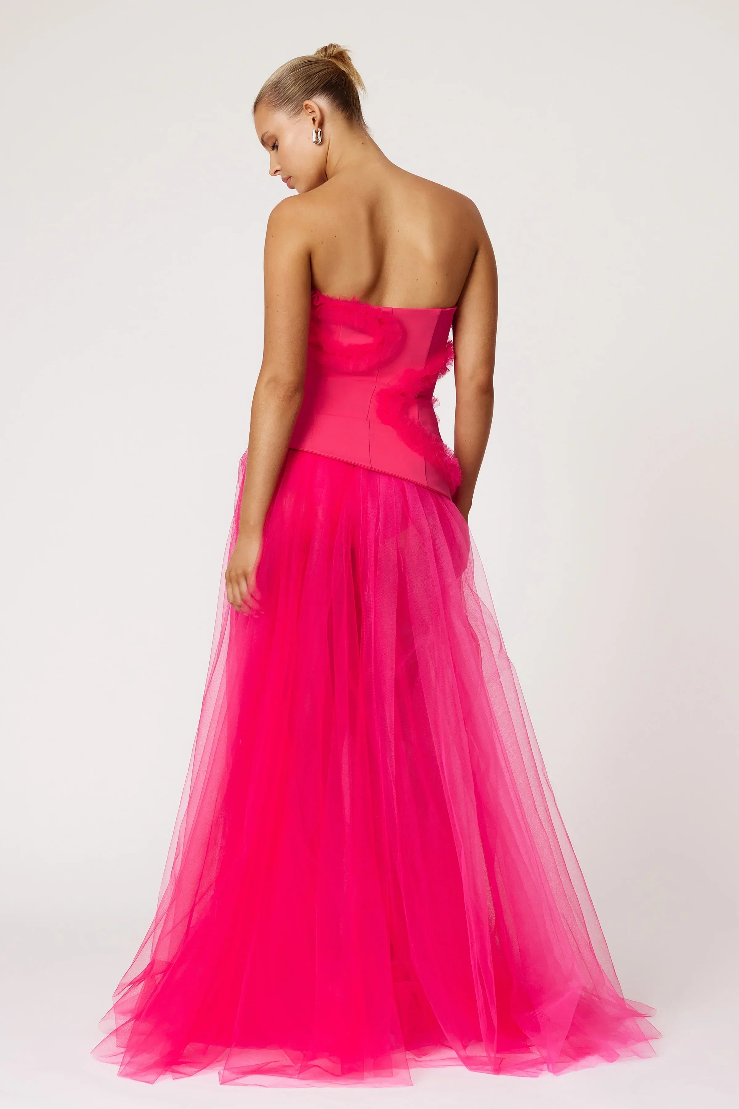 Emilie Dress - Raspberry