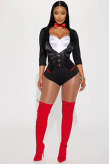 Evil Puppet 2 Piece Costume Set - Black