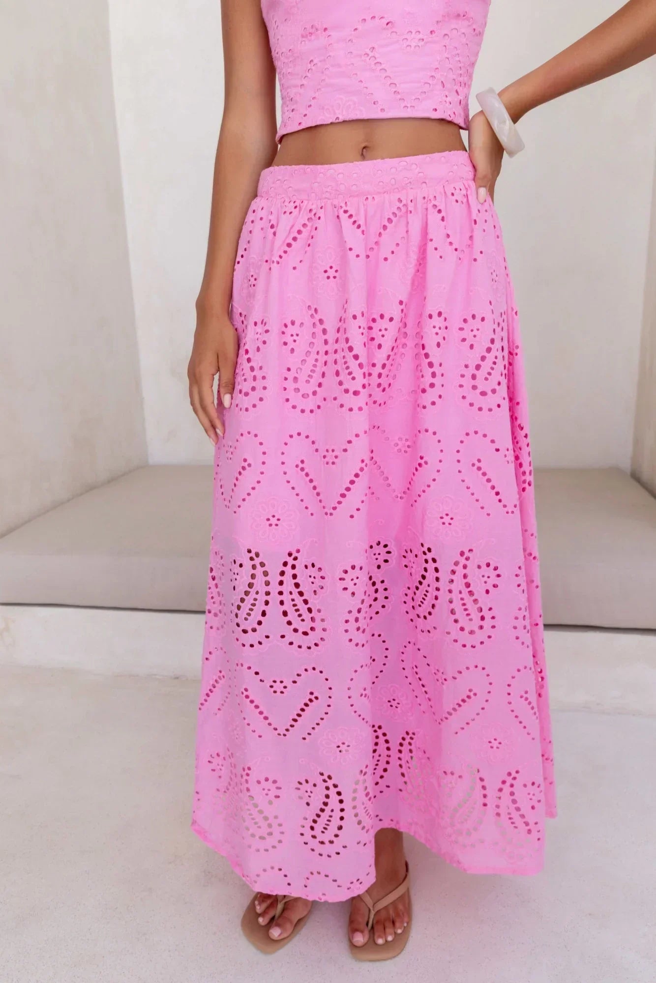 Happier Here Set Pink