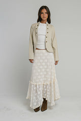 Jasmine Lace Maxi Skirt