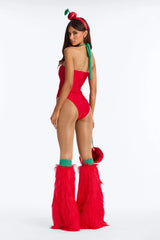 Sweet Heat 4 Piece Costume Set - Red