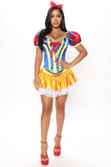 Deathly Apple Princess 3 Piece Costume Set - Multi Color