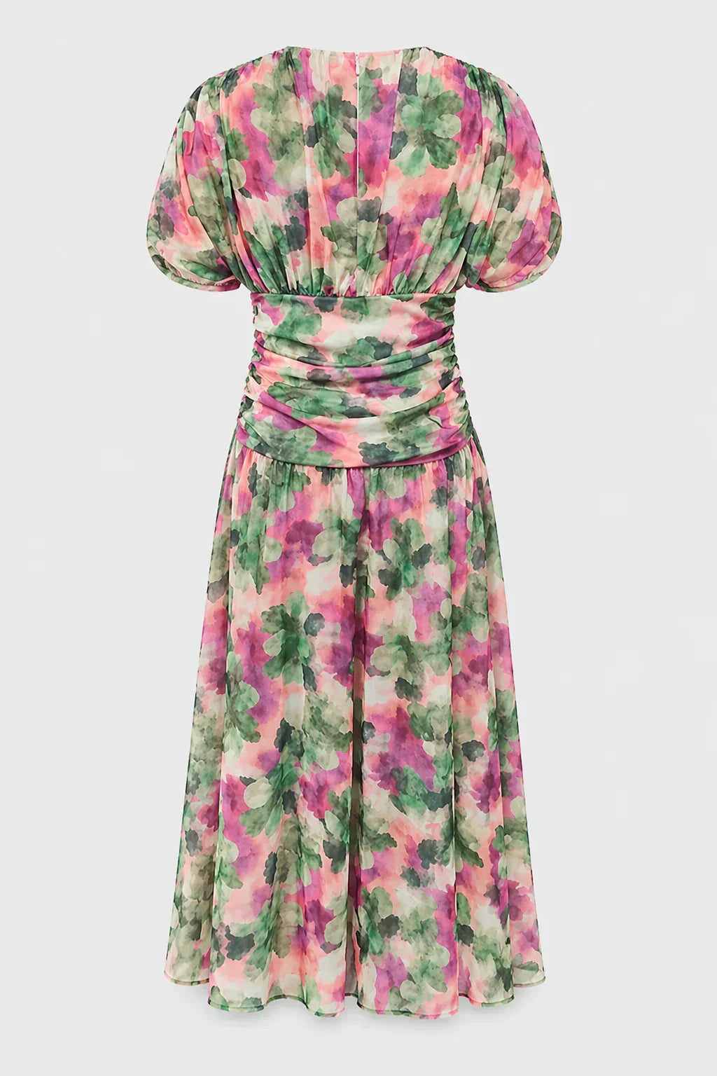 Elegant Long Dress With V-Neck
