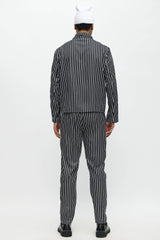 Skeletons In My Closet 4 Piece Costume Set - Black/White