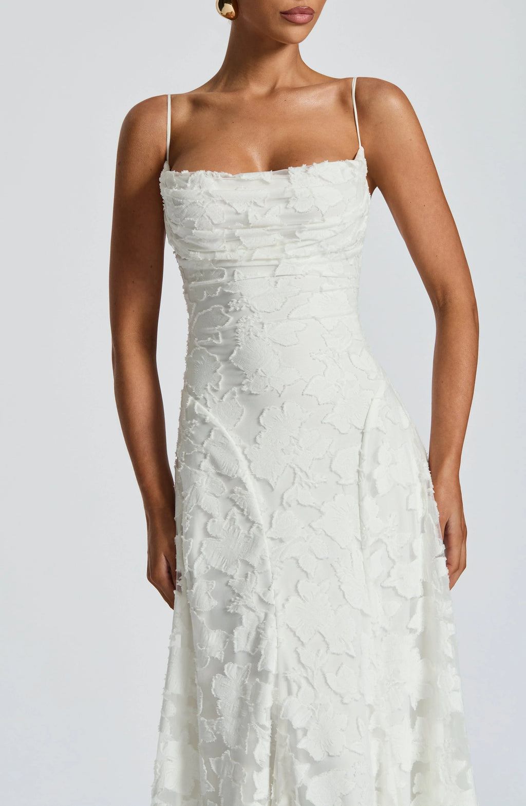 Aveline | Elegant Lace Corset Maxi Dress - Glamorous Evening Gown
