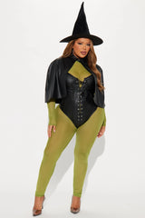 West Side Witch 4 Piece Costume Set - Black