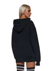 Spine Chiller Zip-Up Hoodie