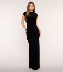 Avielle Short Sleeve Mermaid Formal Dress
