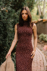 Ariel Textured Maxi Dress