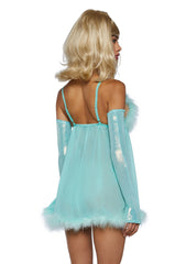 Fembot Babe Costume - Mint