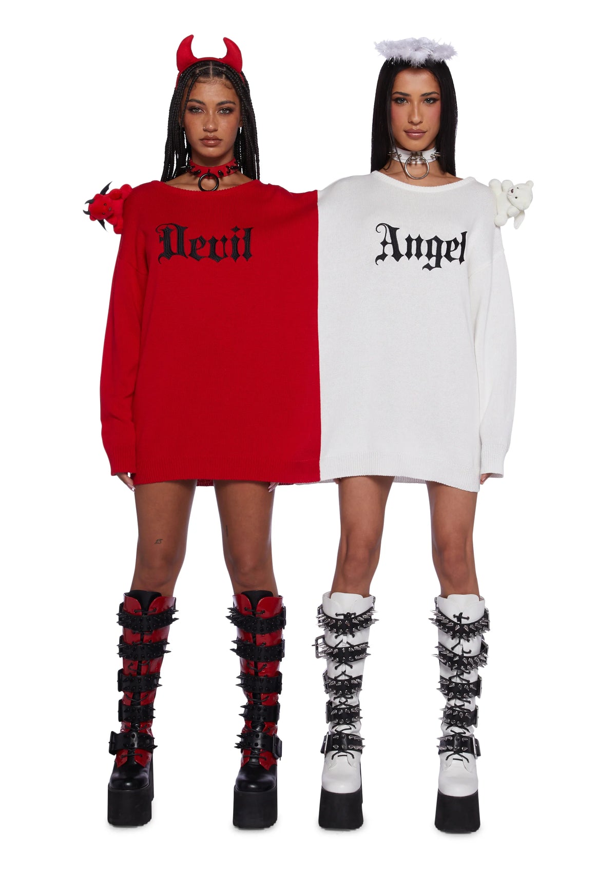 Heavenly Temptations Knit Sweater Set