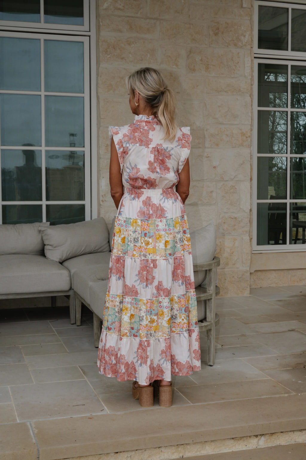 Bree Floral Maxi Dress- Multi