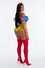 7 Followers Princess 3 Piece Costume - Multi Color