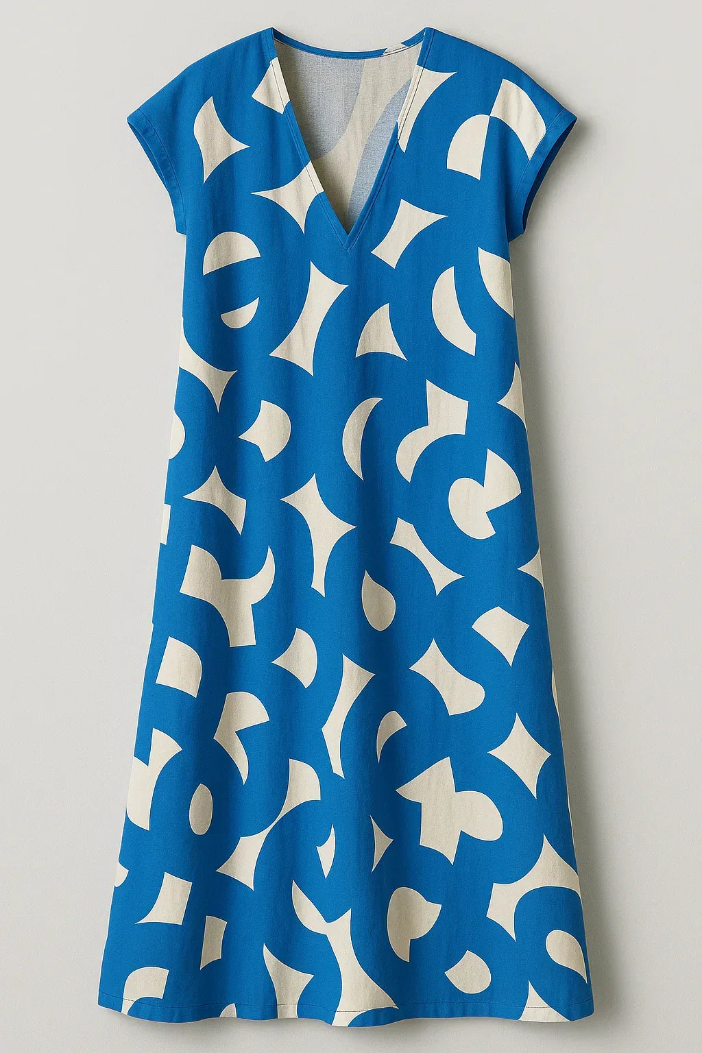 Chic Women'S V-Neck Maxi Dress With An Elegant Silhouette