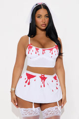 Til Death Do Us Part Bride 3 Piece Costume Set - White