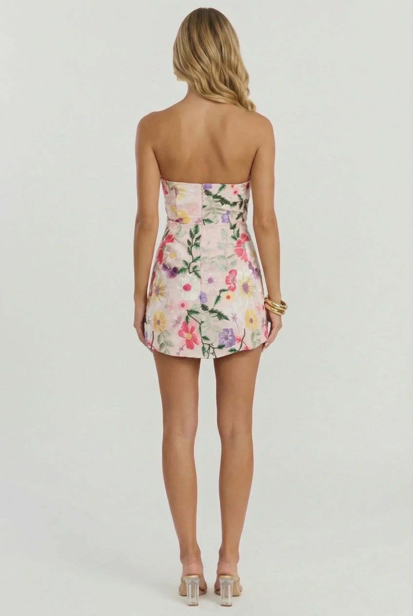 Birthday In Positano Floral Mini Dress