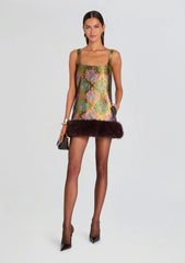 Sulvie Brocade Dress