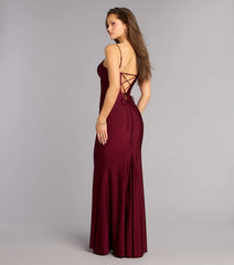 Arlette Corset Lace-Up Mermaid Dress