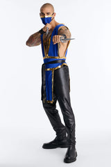 Silent Blade 7 Piece Costume Set - Blue/combo
