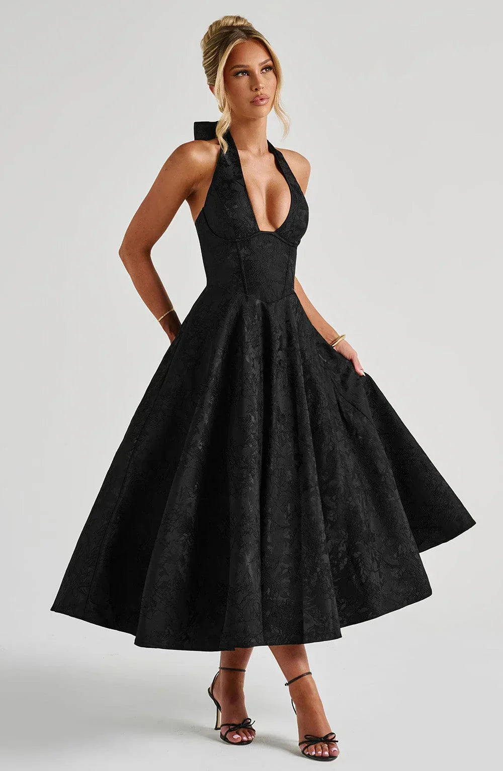 Livette - Silhouette Midi Dress