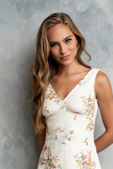 Jaylen Floral Midi Dress