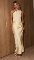 Melani Maxi Dress - Yellow