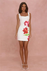 Forever Darling Mini Dress White