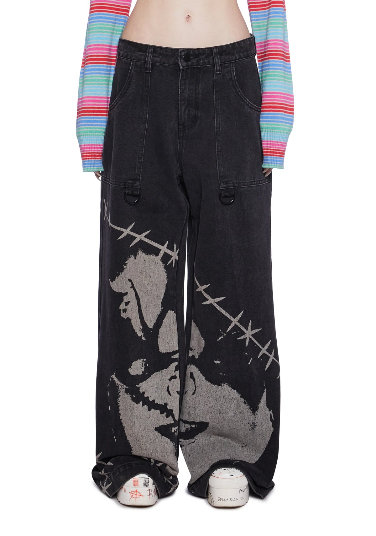 Friend To The End Wide Leg Jeans
