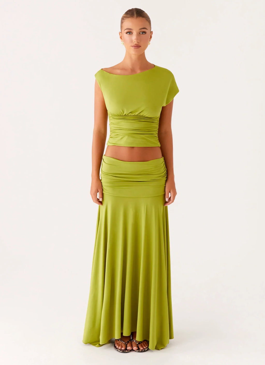 Liana Top Skirt Set